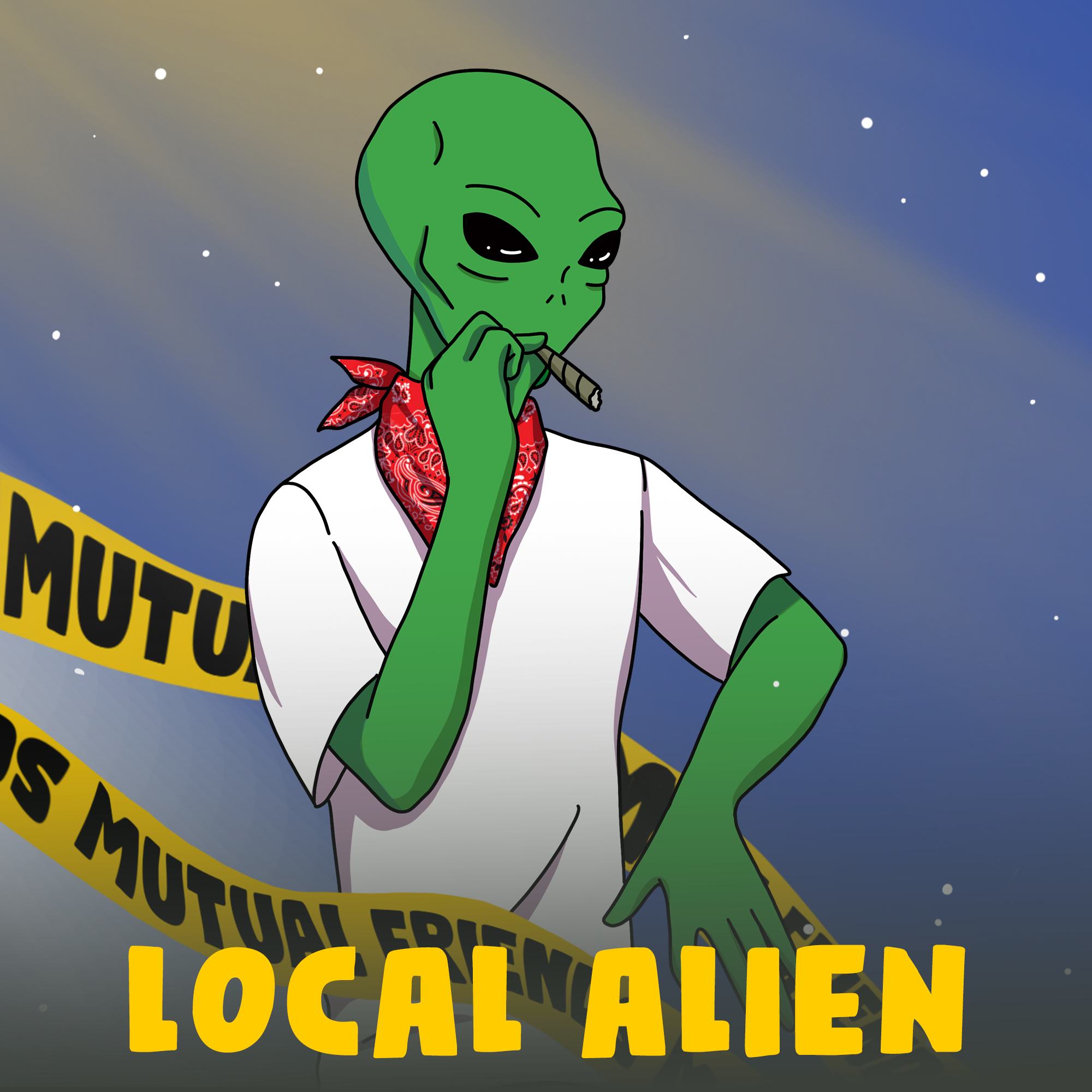 Local Alien character