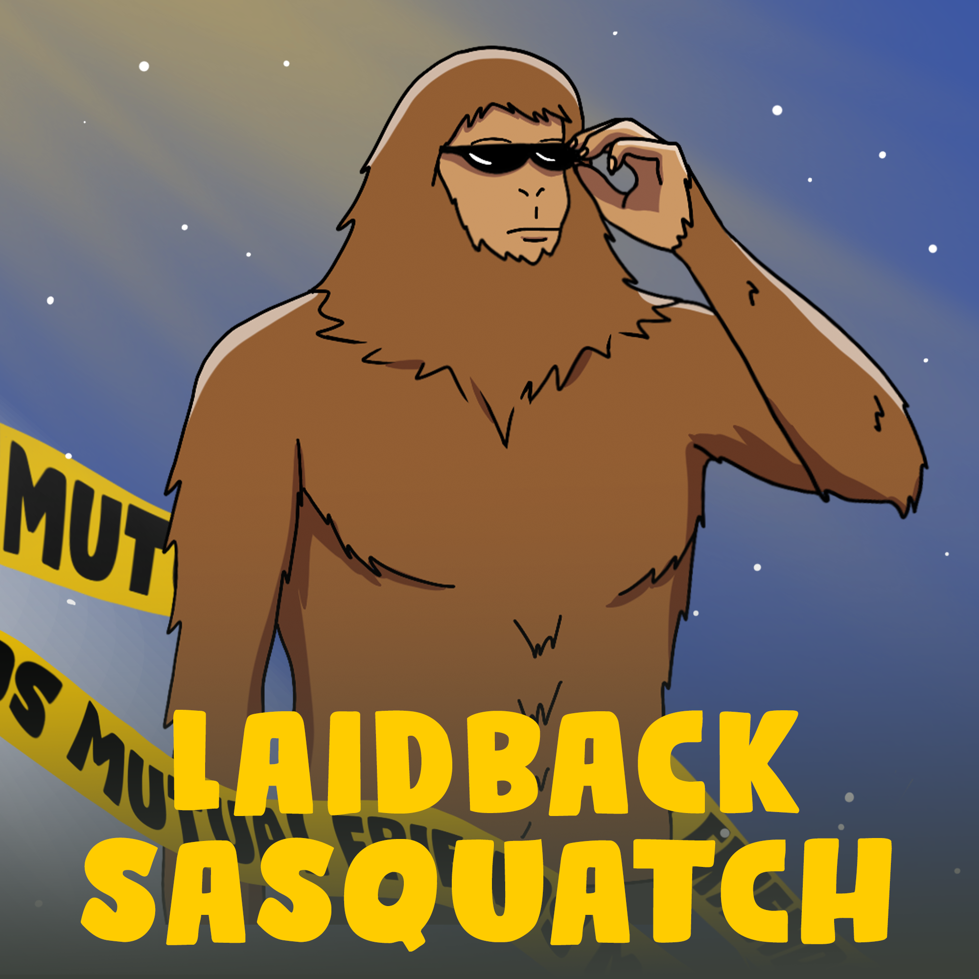 Laidback Sasquatch character